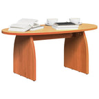 vidaXL Couchtisch Wachsbraun 80 x 40 x 35 cm Massives Kiefernholz