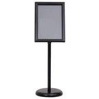 vidaXL Plakatständer 2 pcs Schwarz 45 x 32,7 x 108 cm Aluminium