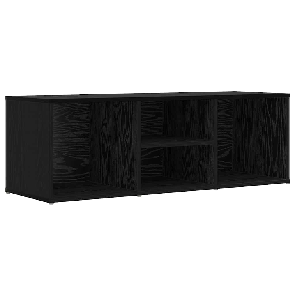 vidaXL Schuhbank Schwarz Eichen-Optik 102 x 35 x 35 cm Holzwerkstoff