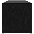 vidaXL Schuhbank Schwarz Eichen-Optik 102 x 35 x 35 cm Holzwerkstoff