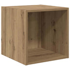 vidaXL Wandschrank 2 pcs Artisan-Eiche 37 x 37 x 37 cm Holzwerkstoff