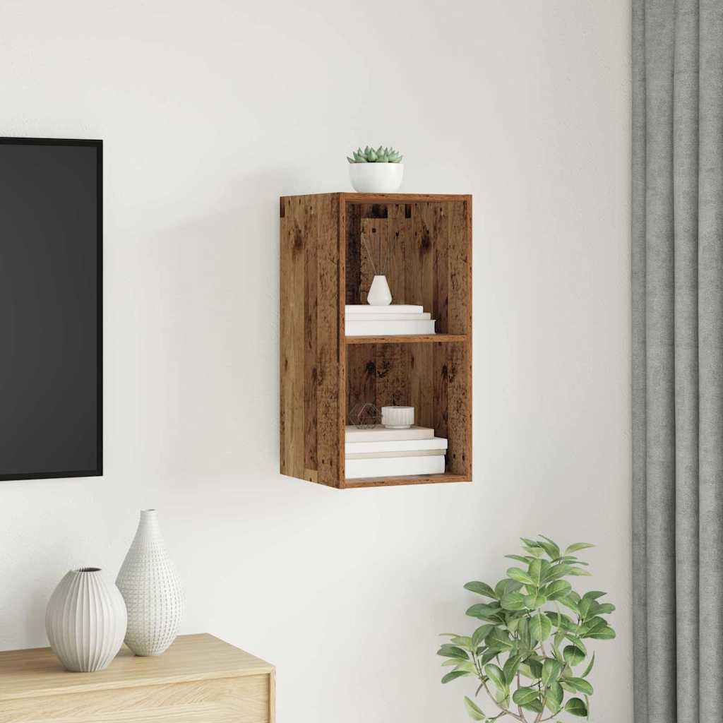 vidaXL TV-Schrankset Altholz 37 x 37 x 72 cm Holzwerkstoff