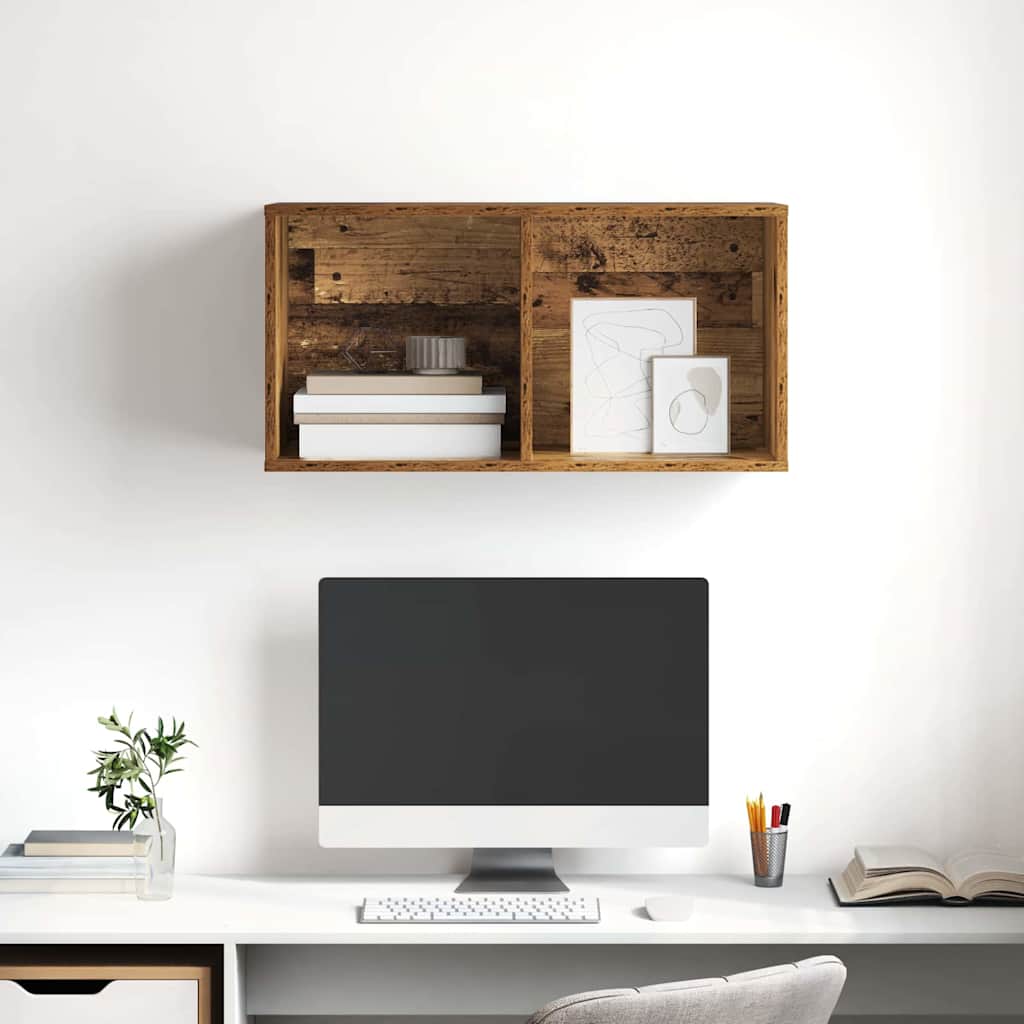 vidaXL TV-Schrankset Altholz 37 x 37 x 72 cm Holzwerkstoff