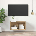 vidaXL TV-Schrankset Artisan-Eiche 37 x 37 x 72 cm Holzwerkstoff