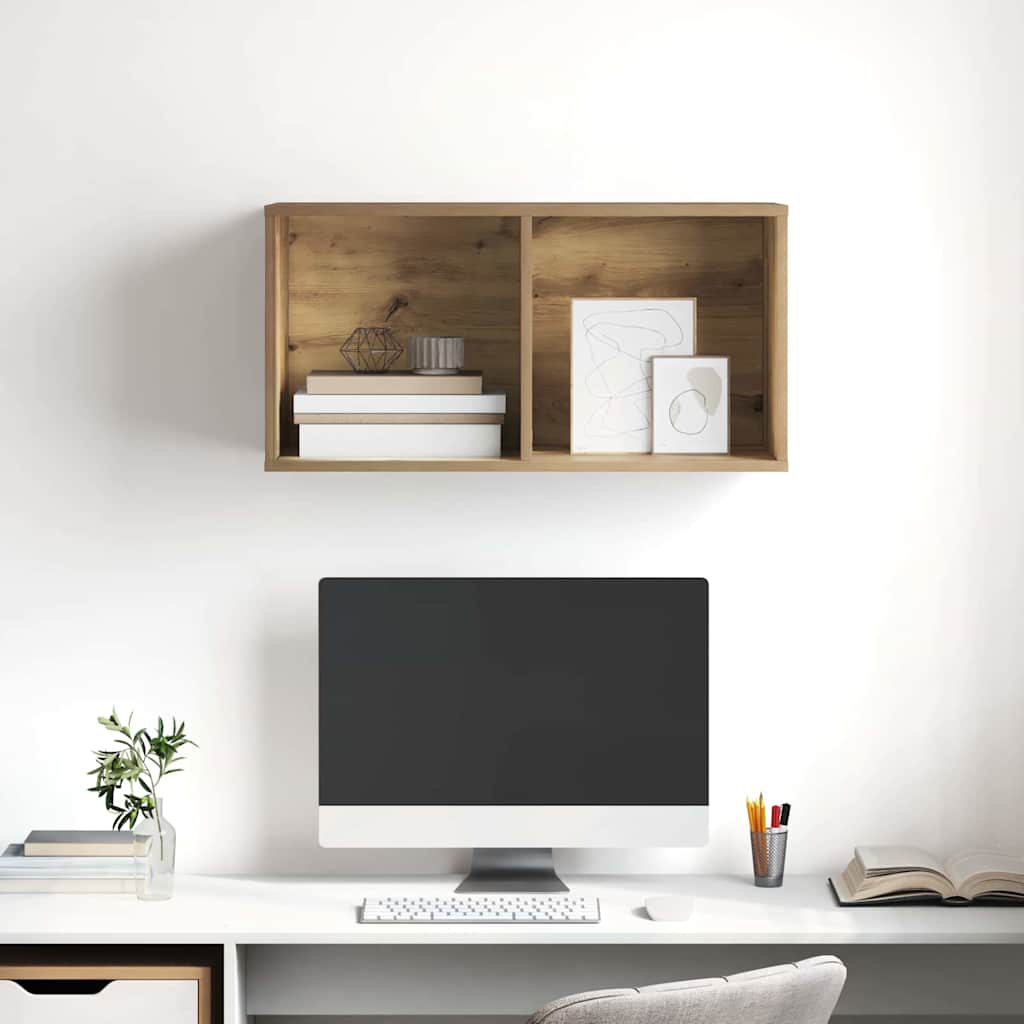 vidaXL TV-Schrankset Artisan-Eiche 37 x 37 x 72 cm Holzwerkstoff