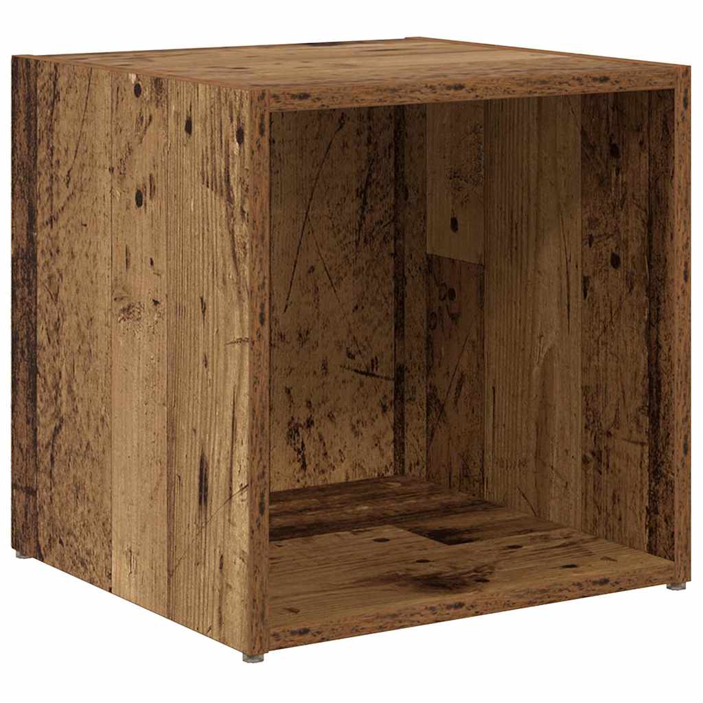 vidaXL TV-Schrankset 4 pcs Altholz 37 x 35 x 37,5 cm Holzwerkstoff