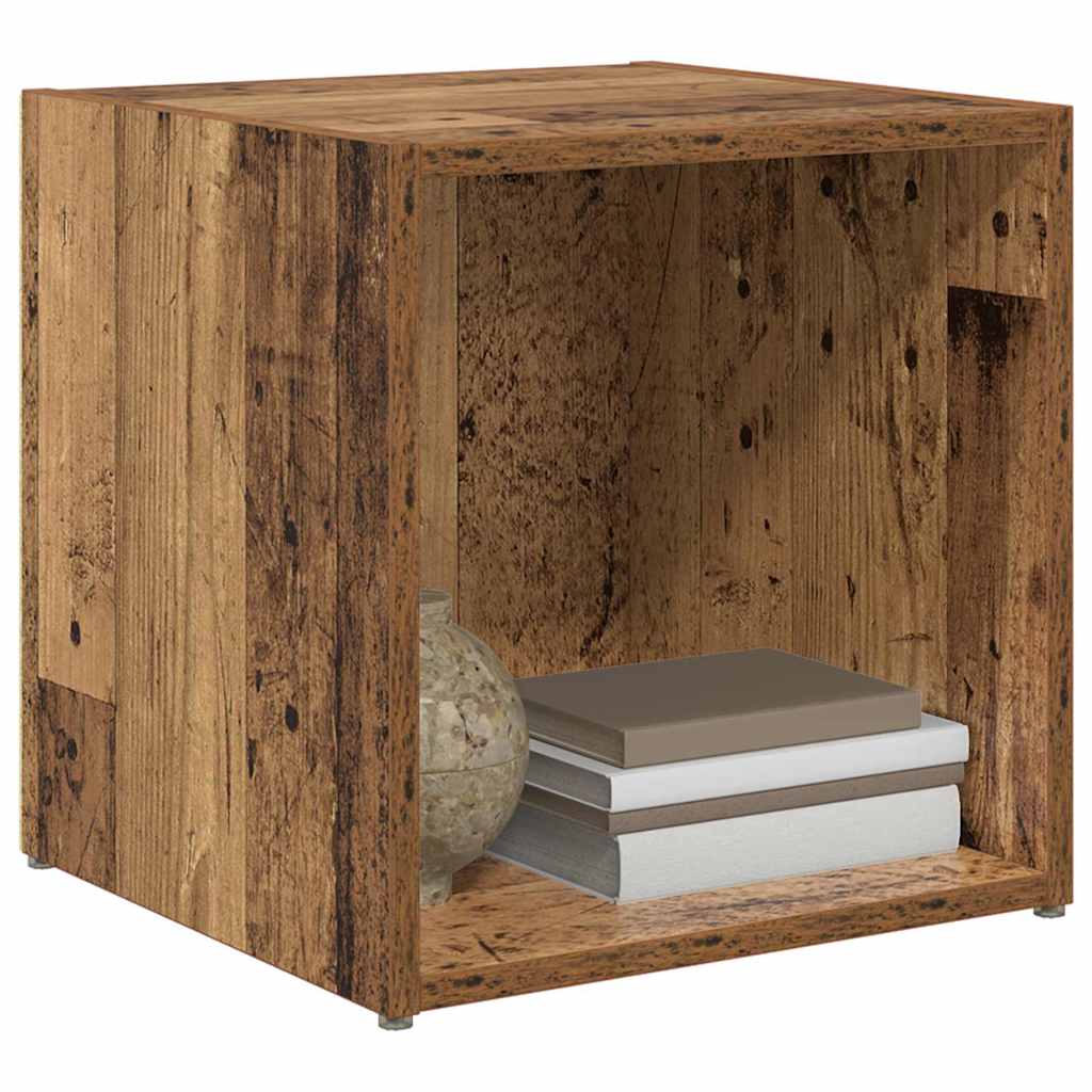 vidaXL TV-Schrankset 4 pcs Altholz 37 x 35 x 37,5 cm Holzwerkstoff