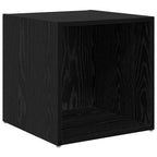 vidaXL TV-Schrankset 2 pcs 37 x 35 x 37,5 cm Schwarz Holzwerkstoff