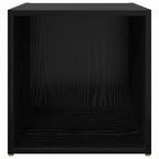 vidaXL TV-Schrankset 4 pcs Schwarz 37 x 35 x 37,5 cm Holzwerkstoff