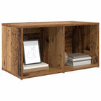 vidaXL TV-Schrankset Wandmontiert Braun 72 x 35 x 37 cm Holzwerkstoff