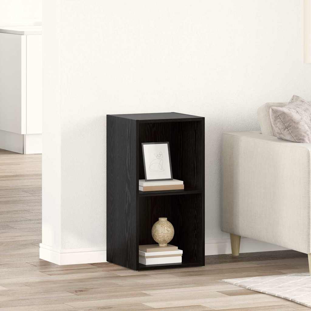 vidaXL TV-Schrankset Schwarz 72 x 35 x 37 cm Holzwerkstoff