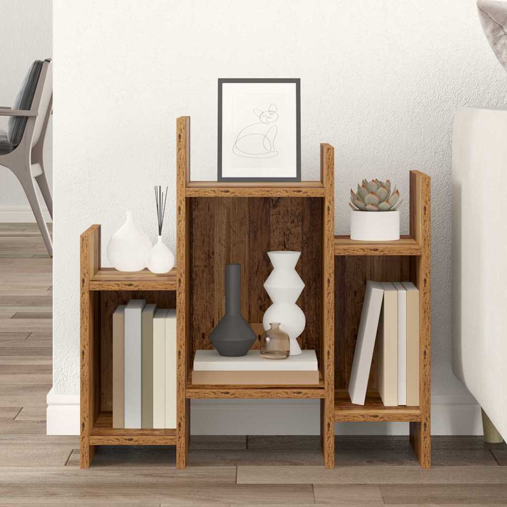 vidaXL Seitenschrank Altholz 60 x 26 x 60 cm Holzwerkstoff