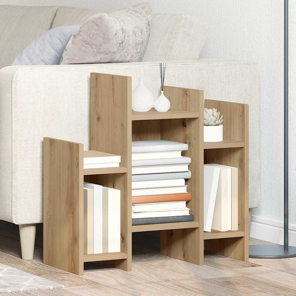 vidaXL Seitenschrank Artisan-Eiche 60 x 26 x 60 cm Holzwerkstoff