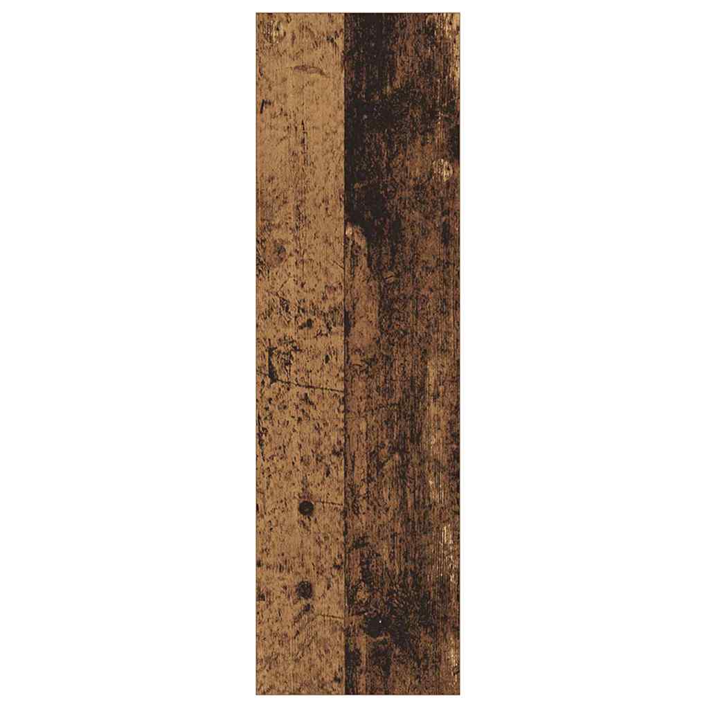 vidaXL Schuhschrank mit Regal Altholz 60 x 18 x 60 cm Holzwerkstoff