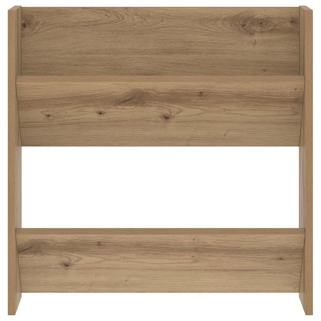 vidaXL Schuhschrank Artisan-Eiche 60 x 18 x 60 cm Holzwerkstoff