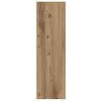 vidaXL Schuhschrank Artisan-Eiche 60 x 18 x 60 cm Holzwerkstoff