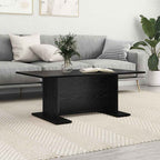 vidaXL Couchtisch Schwarz Eichen-Optik 103.5 x 60 x 40 cm