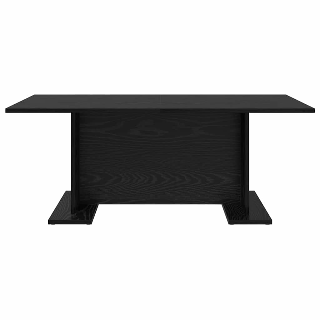 vidaXL Couchtisch Schwarz Eichen-Optik 103.5 x 60 x 40 cm