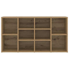vidaXL Schuhbank Artisan-Eiche 103 x 30 x 54,5 cm Holzwerkstoff
