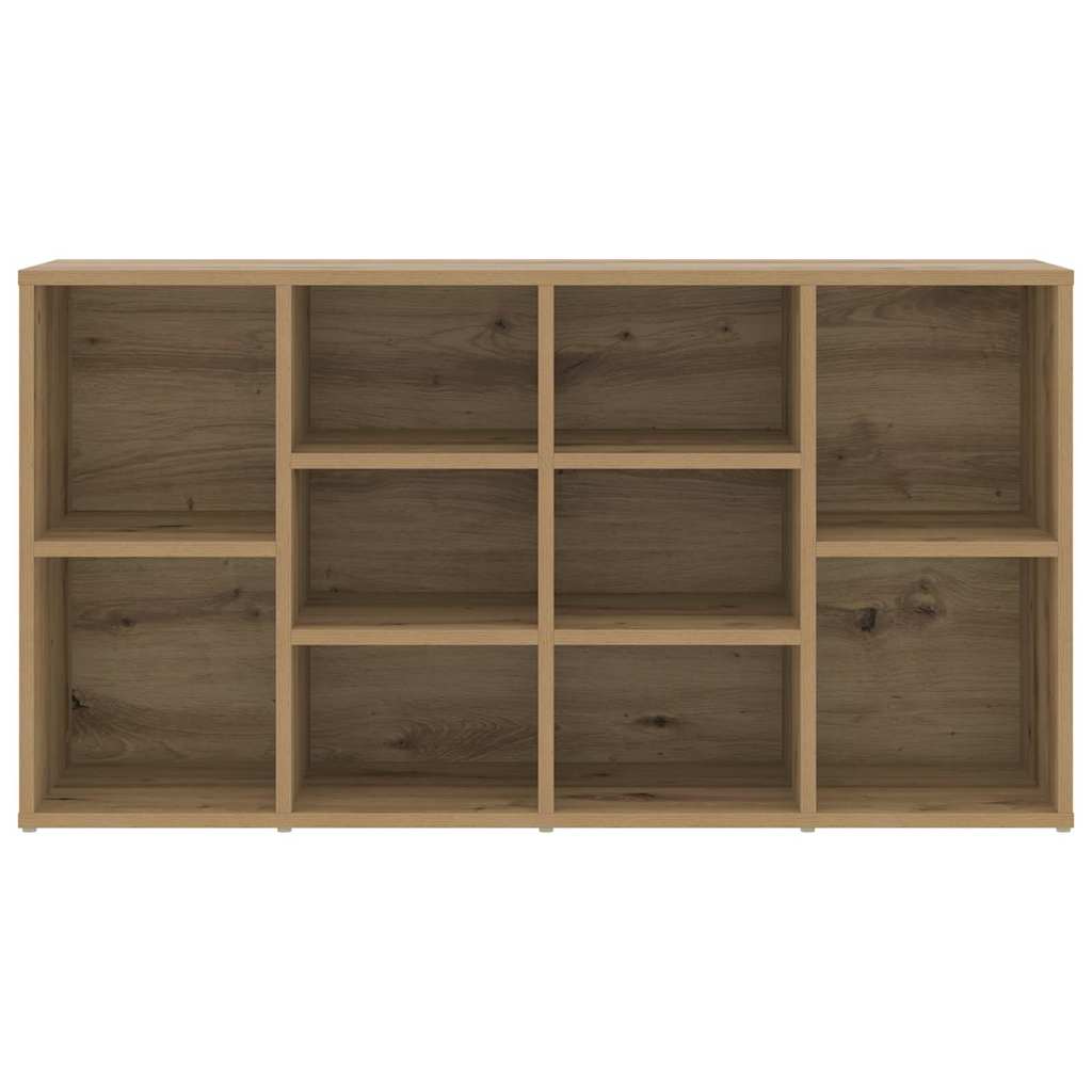 vidaXL Schuhbank Artisan-Eiche 103 x 30 x 54,5 cm Holzwerkstoff