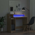 vidaXL Schreibtisch Artisan-Eiche 97 x 45 x 90 cm Holzwerkstoff
