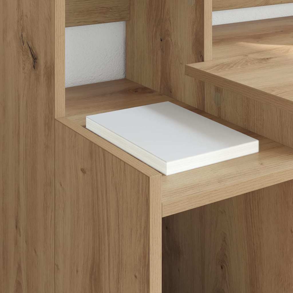vidaXL Schreibtisch Artisan-Eiche 97 x 45 x 90 cm Holzwerkstoff
