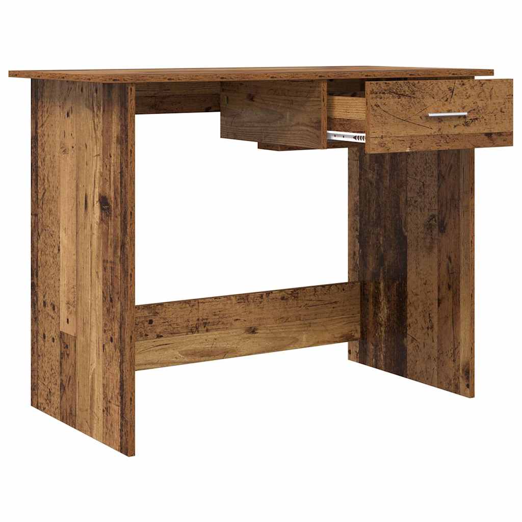 vidaXL Schreibtisch Altholz 100 x 50 x 76 cm Holzwerkstoff