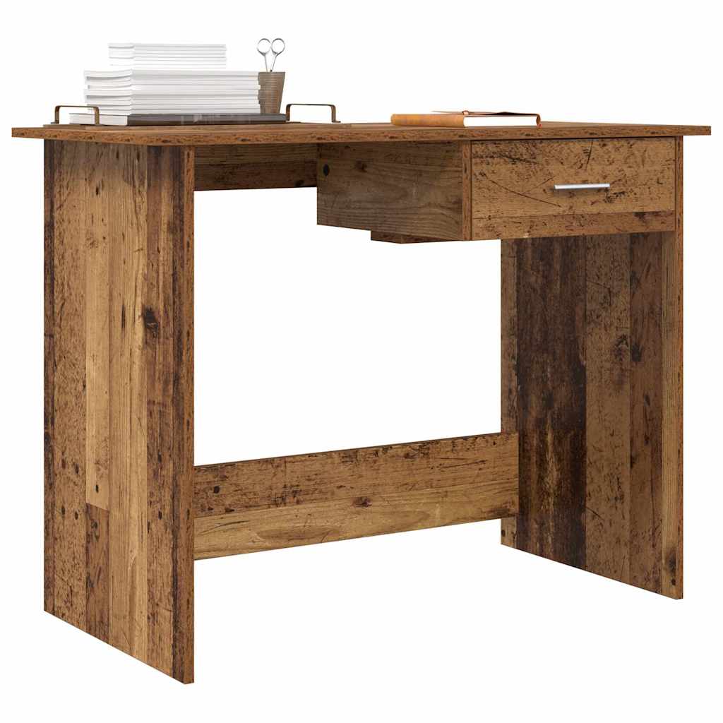 vidaXL Schreibtisch Altholz 100 x 50 x 76 cm Holzwerkstoff