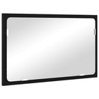vidaXL Badezimmermöbel-Set mit Schubladen 2 pcs Schwarz Eichen-Optik