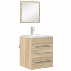 vidaXL Badezimmermöbel-Set mit Schubladen Braun 41 x 38,5 x 48 cm