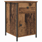 vidaXL Nachttisch mit Schubladen Altholz 40 x 42 x 60 cm Holzwerkstoff