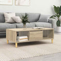 vidaXL Couchtisch Sonoma-Eiche 102 x 55 x 35 cm Holzwerkstoff
