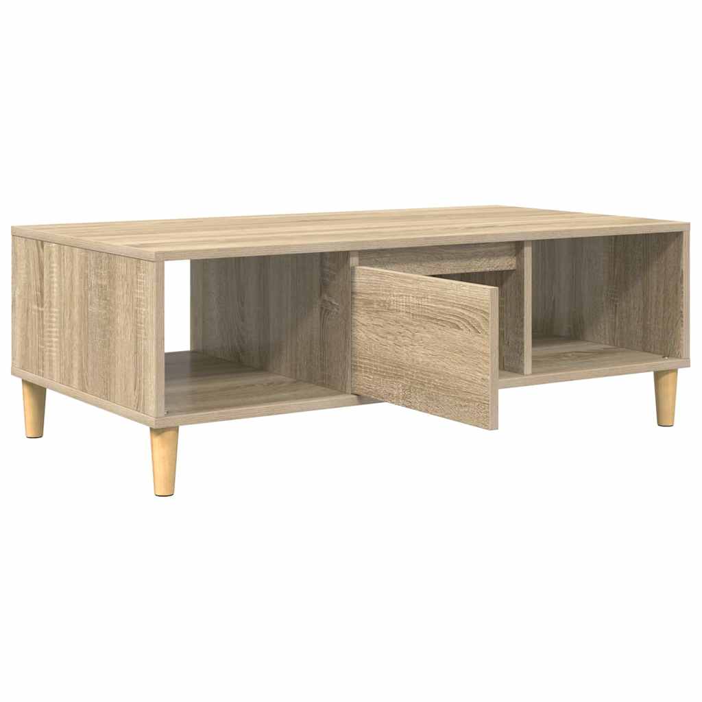 vidaXL Couchtisch Sonoma-Eiche 102 x 55 x 35 cm Holzwerkstoff