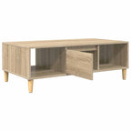 vidaXL Couchtisch Sonoma-Eiche 102 x 55 x 35 cm Holzwerkstoff