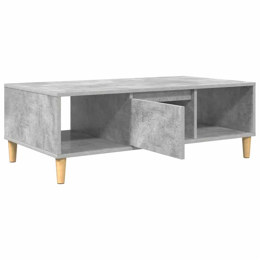 vidaXL Couchtisch Beton Grau 102 x 55 x 35 cm Holzwerkstoff