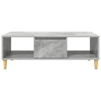 vidaXL Couchtisch Beton Grau 102 x 55 x 35 cm Holzwerkstoff