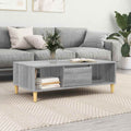 vidaXL Couchtisch Graues Sonoma 102 x 55 x 35 cm Holzwerkstoff