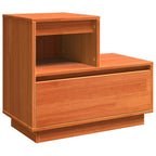 vidaXL Nachttisch 2 pcs Wachsbraun 60 x 34 x 51 cm Holzwerkstoff