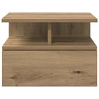 vidaXL Schwebender Nachttisch Artisan-Eiche 40 x 31 x 28 cm