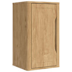 vidaXL Badezimmer-Wandschrank mit Tür FLORO Wachsbraun 35 x 30 x 60 cm