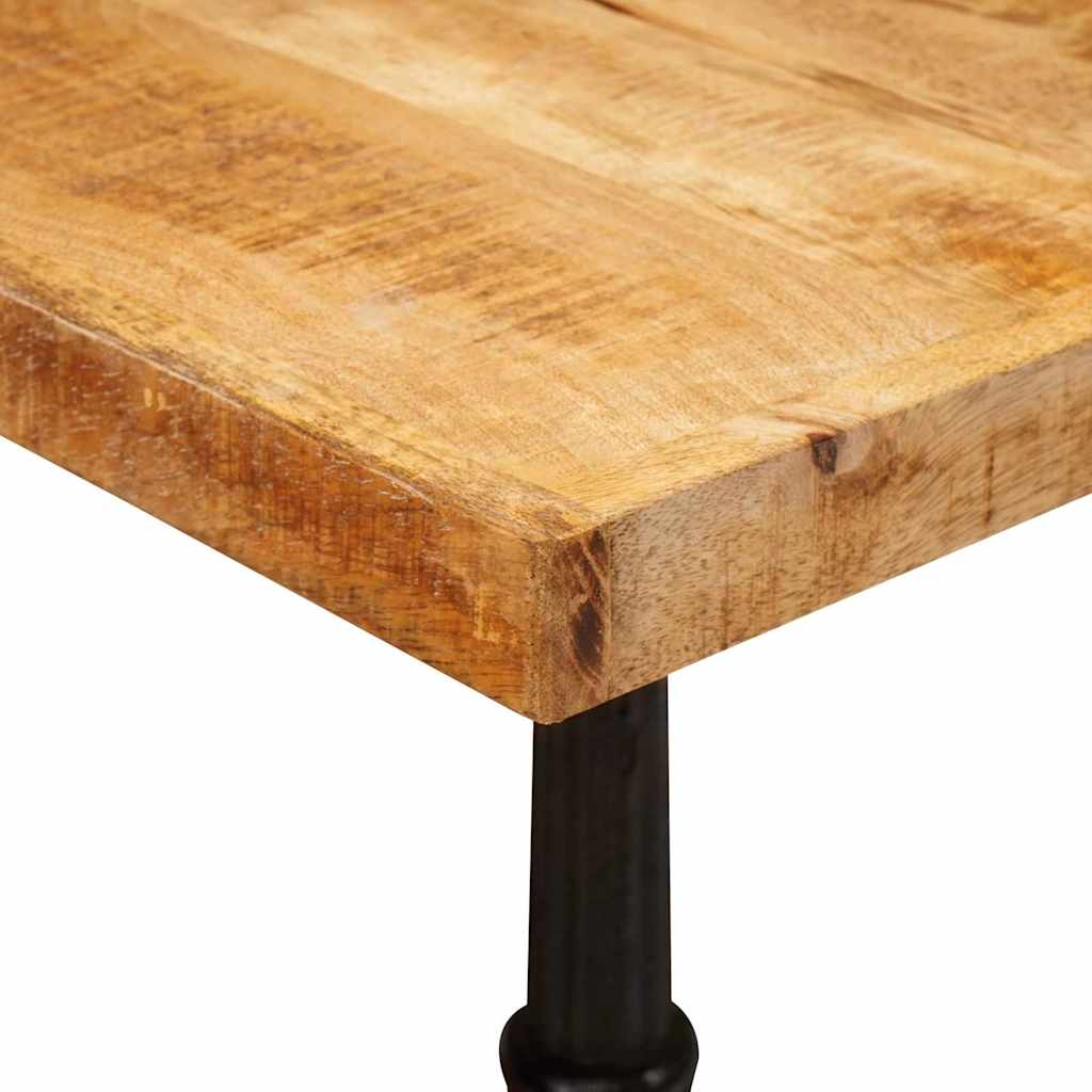 vidaXL Bistrotisch Braun 50 x 50 x 76 cm Massivholz Mango