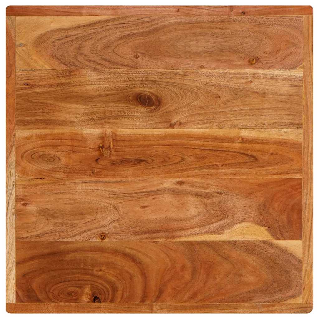 vidaXL Bistrotisch Braun 50 x 50 x 76 cm Massivholz Akazie