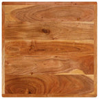 vidaXL Bistrotisch Braun 50 x 50 x 76 cm Massivholz Akazie