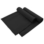 vidaXL Außenstuhl Handtücher 2 pcs Schwarz 130 x 60 cm