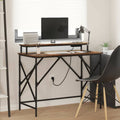 vidaXL Schreibtisch Geräucherte Eiche 100 x 50 x 86,5 cm Holzwerkstoff