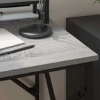 vidaXL Schreibtisch Graues Sonoma 100 x 50 x 86,5 cm Holzwerkstoff