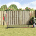 vidaXL Golf Trainingshilfe Schwarz 314 x 92 x 214 cm Polyester