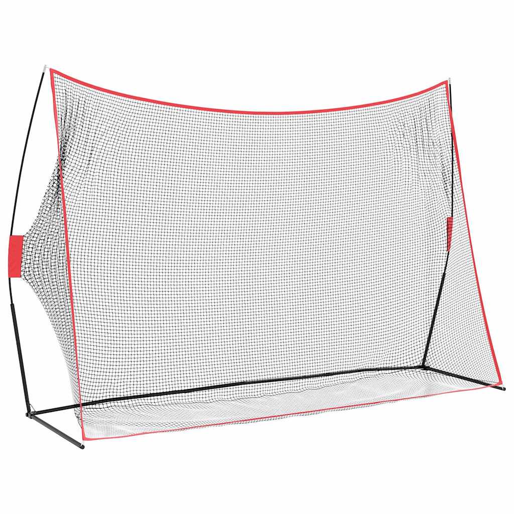 vidaXL Golf Trainingshilfe Schwarz 314 x 92 x 214 cm Polyester