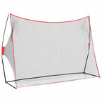 vidaXL Golf Trainingshilfe Schwarz 314 x 92 x 214 cm Polyester