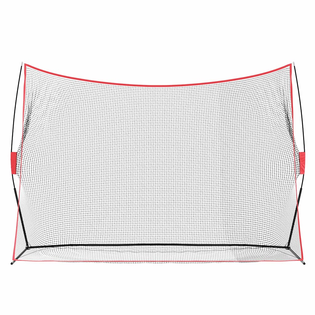 vidaXL Golf Trainingshilfe Schwarz 314 x 92 x 214 cm Polyester